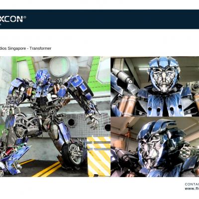 Universal Studios Singapore - Transformer Fabrication 