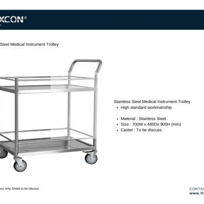 Stainless Steel Trolley 