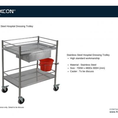 Stainless Steel Trolley 