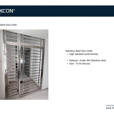 Stainless Steel Door Grille