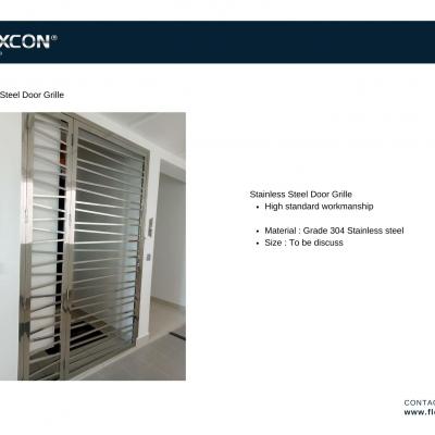 Stainless Steel Door Grille