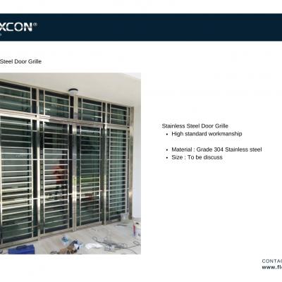 Stainless Steel Door Grille