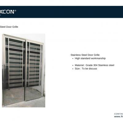 Stainless Steel Door Grille
