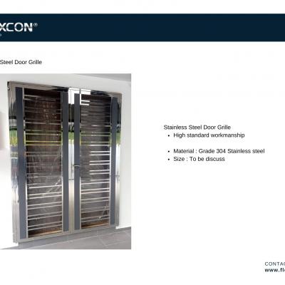 Stainless Steel Door Grille