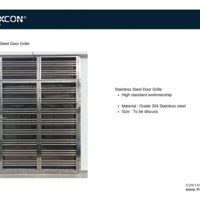 Stainless Steel Door Grille