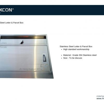 Stainless Steel Letter & Parcel Box