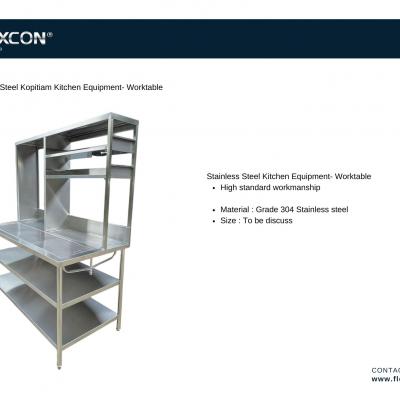 Stainless Steel Kitchen Equipment - Worktable