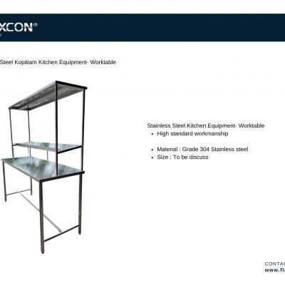 Stainless Steel Kitchen Equipment - Worktable
