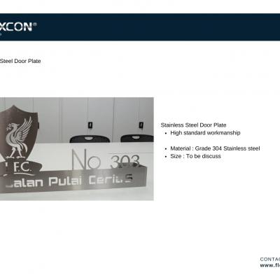 Stainless Steel Door Plate